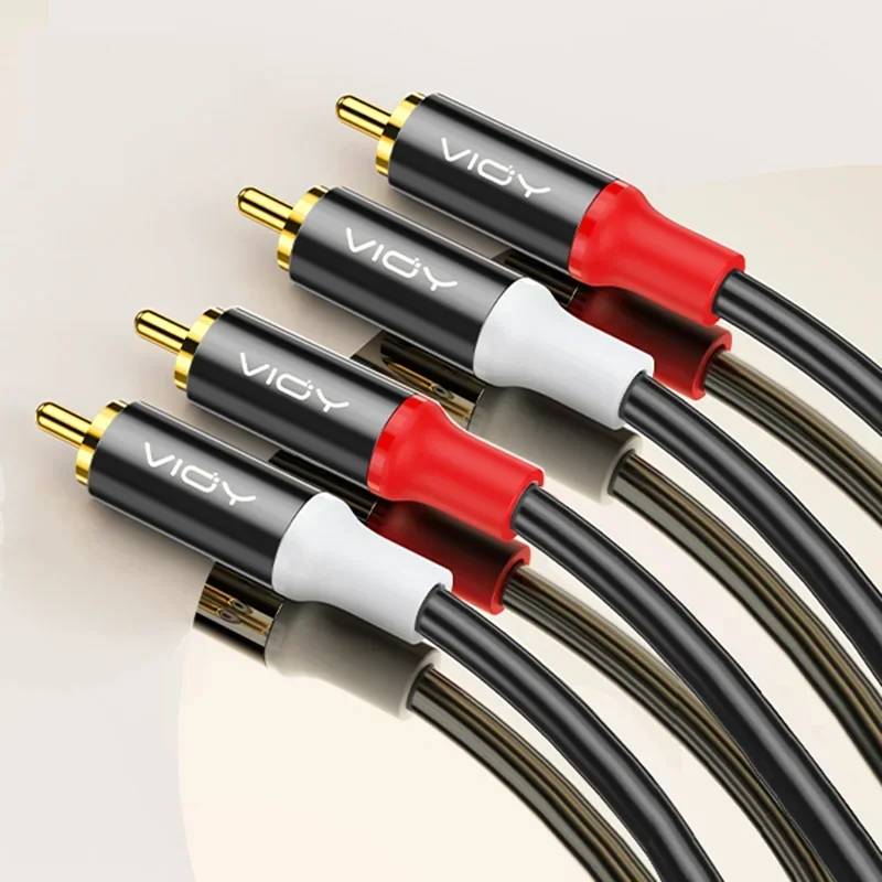 Premium 2RCA Stereo Audio Cable for Home Entertainment Systems