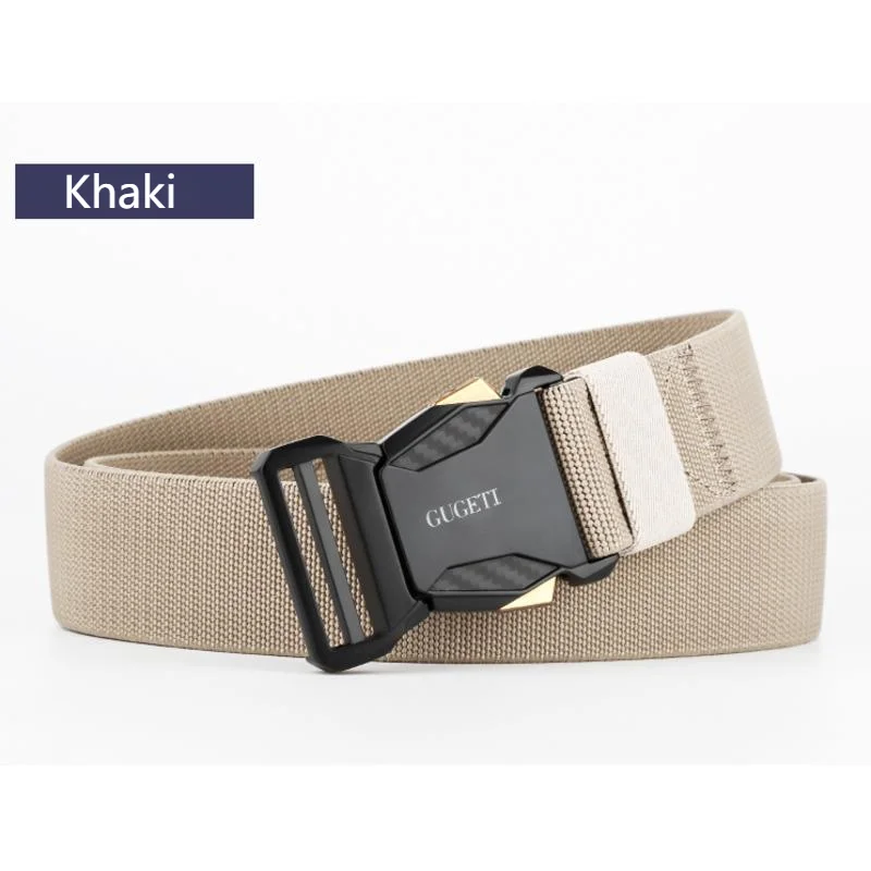 

Men's Woven Belt Alloy Automatic Buckle Outdoor Casual Belt Fashion Versatile Belt