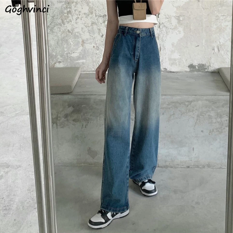 Jeans Women Baggy Indie Clothes 