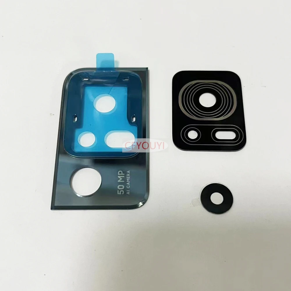 Back Camera Lens Frame and Cover with Lens Replacement Parts