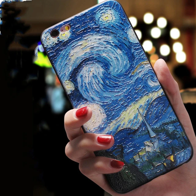 3D Flower Relief Embossed Silicone Phone Case - Cute Design