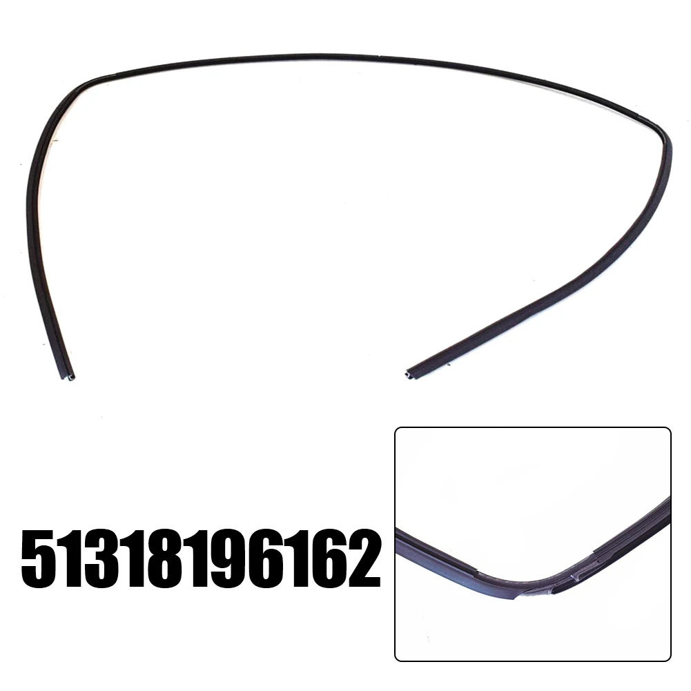 

Уплотнение переднего лобового стекла автомобиля 51318196162 подходит для Bmw E46 325i 330i 328i 1999-2005 пластиковое черное уплотнение переднего лобового стекла