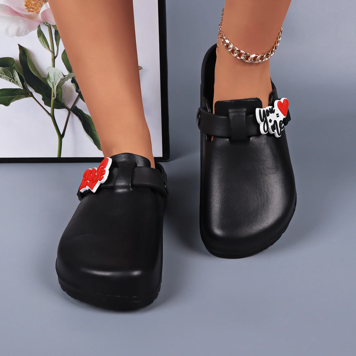 Spring And Summer EVA Slides For Women Comfortable Waterproof