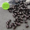 1000pcs Locks Ring BeadEasily Mini Locks Micro Bead Links 3.2*2.8*4.0 mm Copper Micro Tubes Rings Links for Hair Extensions 1