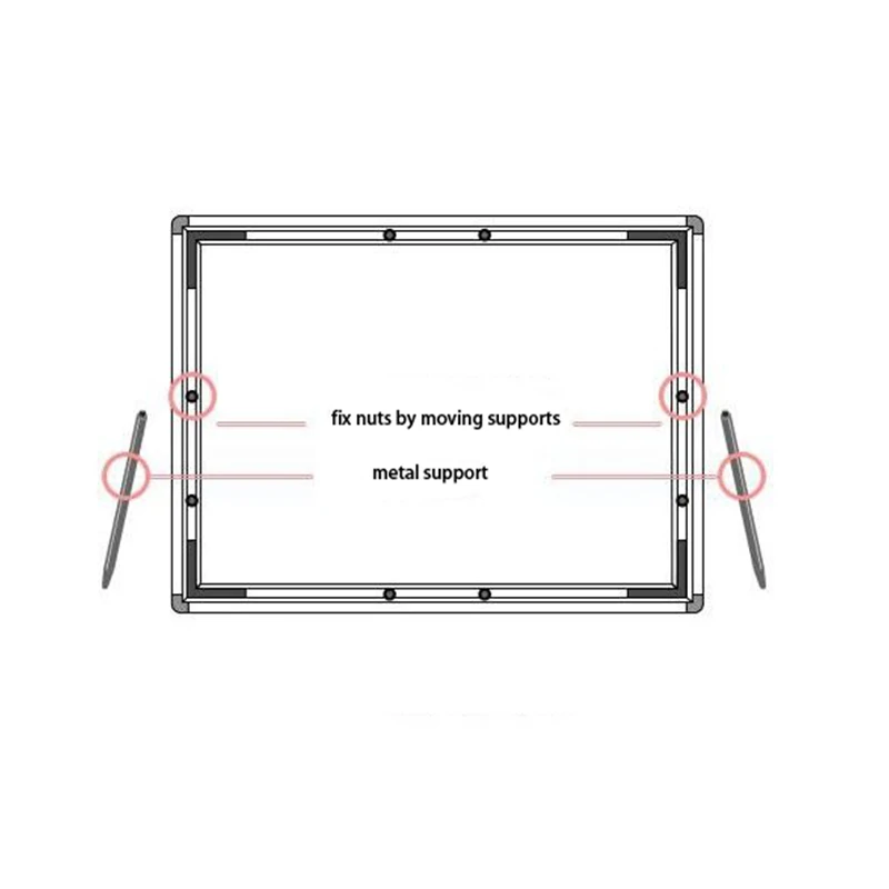 A2 light menu box backlit light box slim led lighting photo boxes