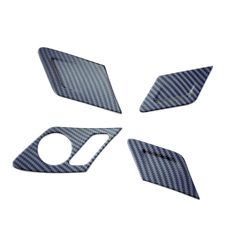 

Car Interior Door Handle Panel Cover Trim for Golf 7 7.5 7 2014-2020 Door Lock Button Panel Carbon Fiber