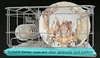 Easy-to-operate Countertop Stainless Steel Double Bowl Kitchen Sink Dishwasher With Drying Rack 5