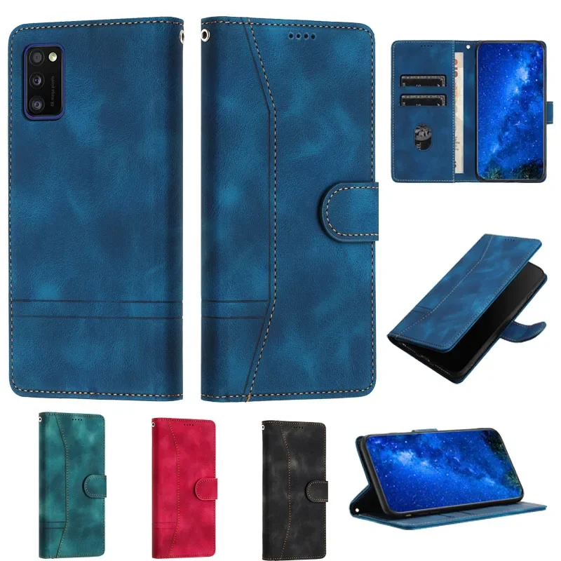 Custodia A41 Per Samsung Galaxy A41 Custodia Flip Wallet Custodia In Pelle Per Samsung A41 Custodia A 41 A415F Sm-A415F Cover Coque Fundas Etui