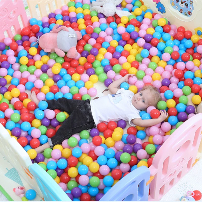 50 Pcs/lot Soft Plastic Ball Pit Toys for Boys Ecofriendly Ball Pool Ocean Wave Ball Pit