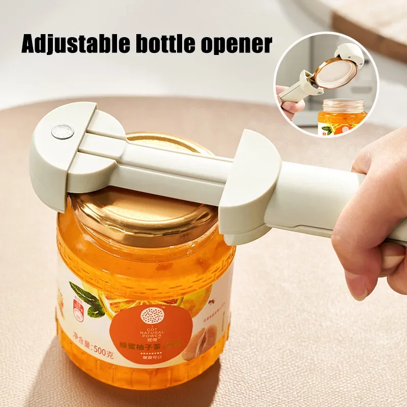 Multifunctional Retractable Bottle Opener Stainless Steel