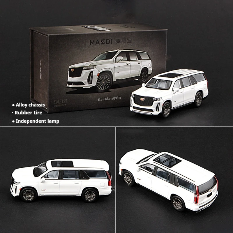 Masdi 1:64 Cadillac Escalade Alloy Suv Simulation Model