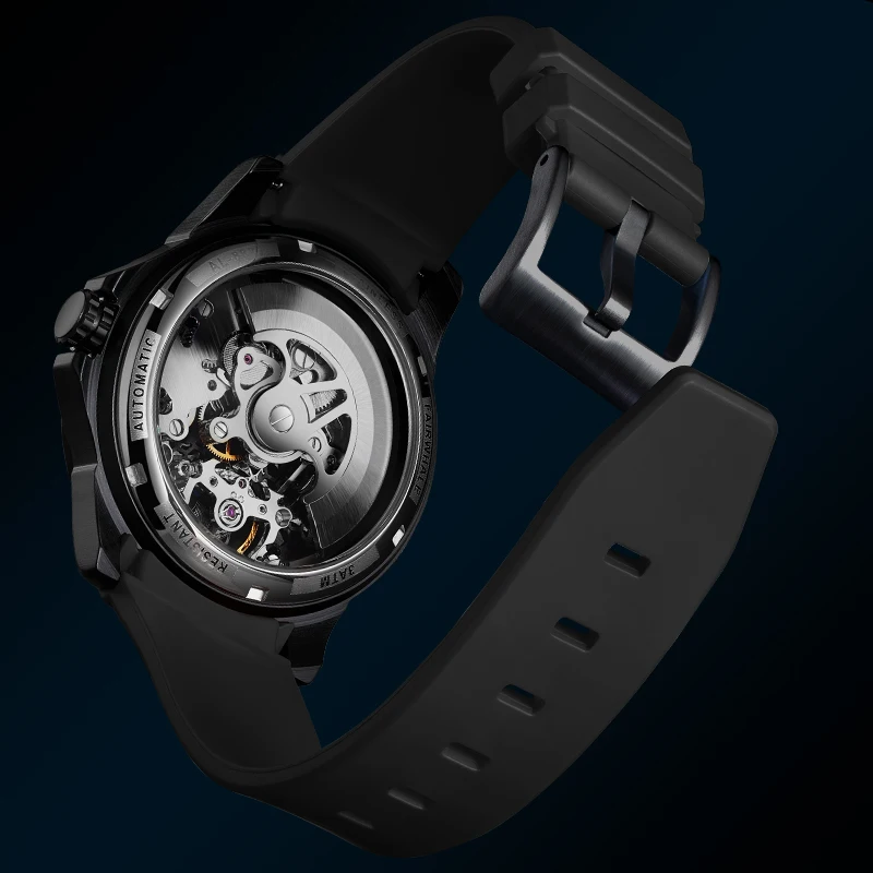 FAIRWHALE New Luxury Tourbillon Watch Fashion Waterproof Male Clock Luminous Automatic Mechanical Men Watch Reloj Hombre
