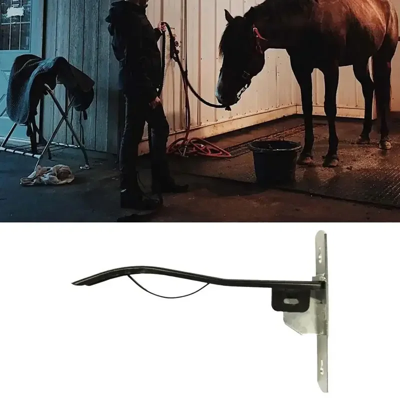 Horse Saddle Stand Wall Mounted Saddle Holder Blanket Rack For Horse Tack Room Organization And Storage