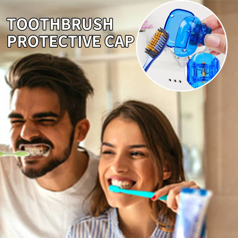 5 قطعة مشبك تخزين فرشاة الأسنان المنزلية-غطاء حماي...