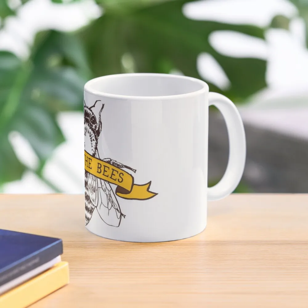 

Save The Bees! Coffee Mug Beer Cup Ceramic Mug Glass Cup