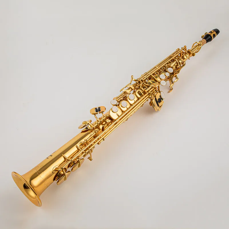 ソプラノサックス ストレートサックス 真鍮 Bb B フラット Amazon.co.jp: Saxophone 真鍮ストレートソプラノサックス