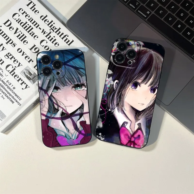 Custodia Per Telefono Anime Fake Scum Per Iphone 14 13 11 12 Pro 8 7 Plus X 13 Pro Max Xr Xs Mini Se 2020 Cover Nere