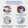 PPR200 PVC Pipe Reamer Fitting Saver 2 & 1-1/2 Inch Head For Schedule 40 PVC Pipe CPVC & ABS Drain Pipe with 3/8-Inch Hex Shaft 5