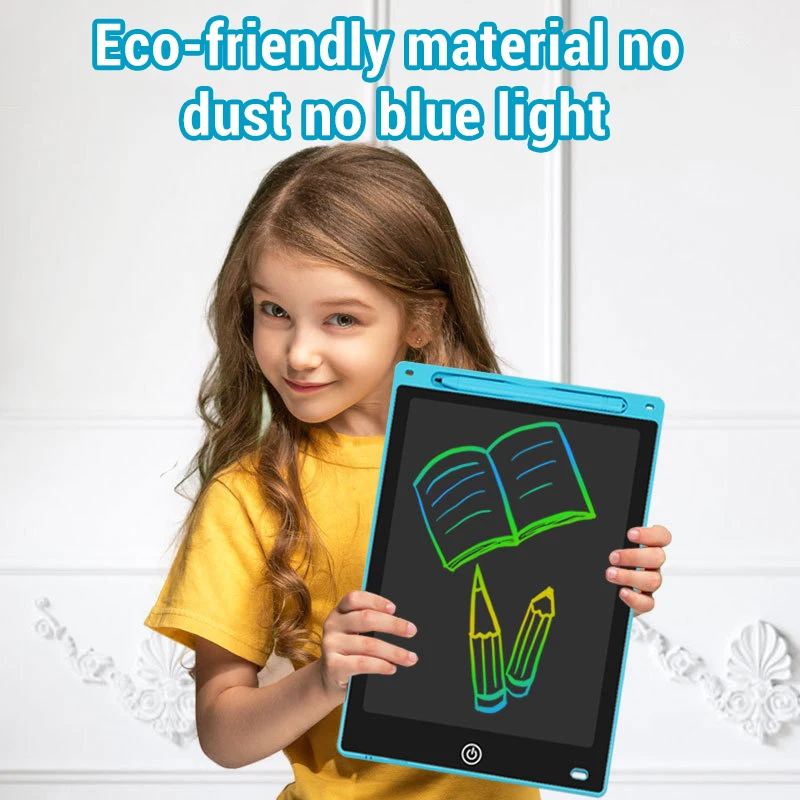 8.5 inch LCD Writing Tablet Drawing Board Montessori Kids Educational Drawing Toys Magic Blackboard Kids Graffiti Sketchpad Toys 2