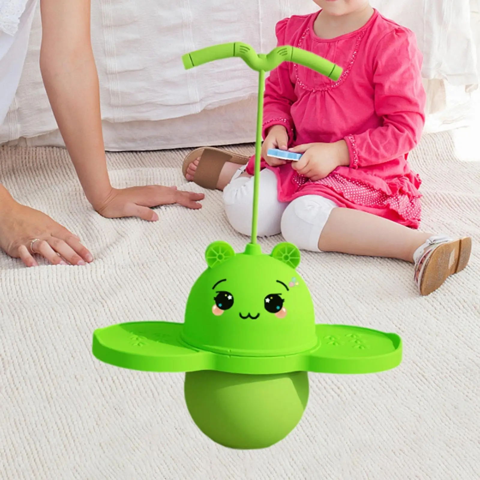 Pogo Ball Pogo Ball with Handle with Ball Pump Exercise for Kids Boys Girls