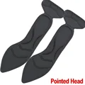 Pointed Head-Black