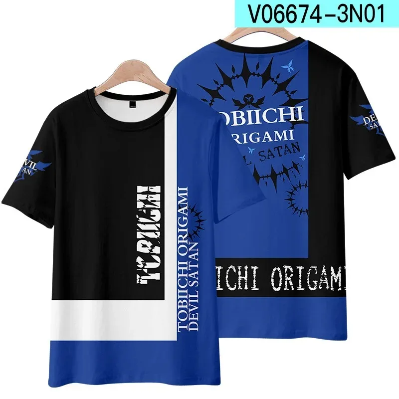 Yatogami tohka tobichi origami tokisaki kurumi nightmare cosplay costume japan anime data um vivo 3d t shirt 2024