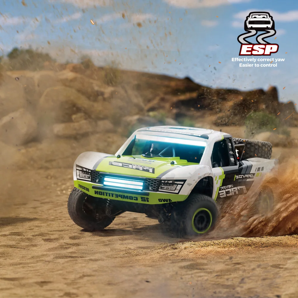 HB RC Car R1201 1/12 Full Scale 4WD Brushless Short Card High Speed 2.4G Remote Control Car Boy Toy RC Model for Chlidren Gifts 