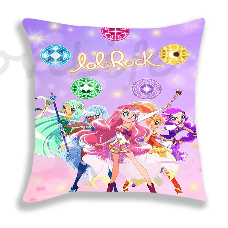 New LoliRock Pillow Case Cute Cartoon Pillowcase 45x45cm Cushion Cover Sofa Bedding Home Decoration Pillow Covers For Children cushion cover pillow case cover nursing pillow cover