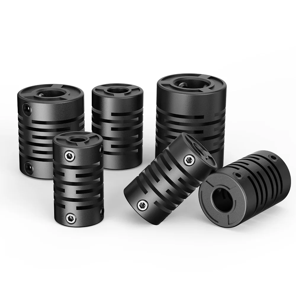 Shaft Coupler GTRIC D19L23 Plastic Coupler Thimble Type Elastic Plastic Nylon Coupling Motor Fiber Shaft Coupler 3D Printer Encoder