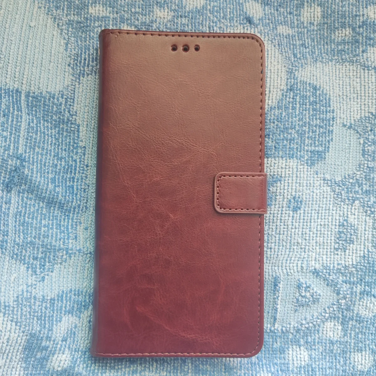 Custodia Portafoglio in Pelle PU Compatibile con Doogee S200, Cover con Chiusura Magnetica, Tasche per Carte e Funzione Stand (Marrone