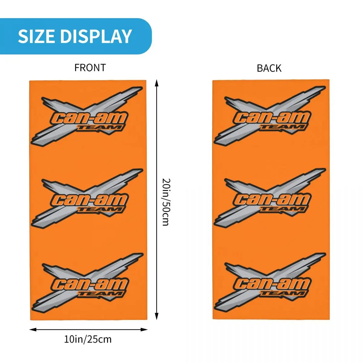 BRP ATV Can-Am Bandana Neck Cover Printed Balaclavas Mask Scarf Warm Headwear Fishing For Men Women Adult All Season cycling bandana bandana headscarf cotton bandana camouflage bandana motorcycle bandana multifunctional bandana bandana neck cover