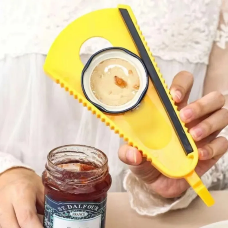 3-in-1 다용도 캔따개, 맥주/콜라용 수동 병따개, 잼 뚜껑용 병따개, 부드러운 가장자리 주방용 캔따개