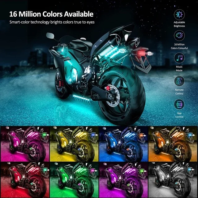 Bande 48 LED FEU STOP ET CLIGNOTANT Etanche Moto Scooter - 2