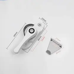 Aluminum Alloy Multifunctional Window and Door Safety Lock (Style 1)