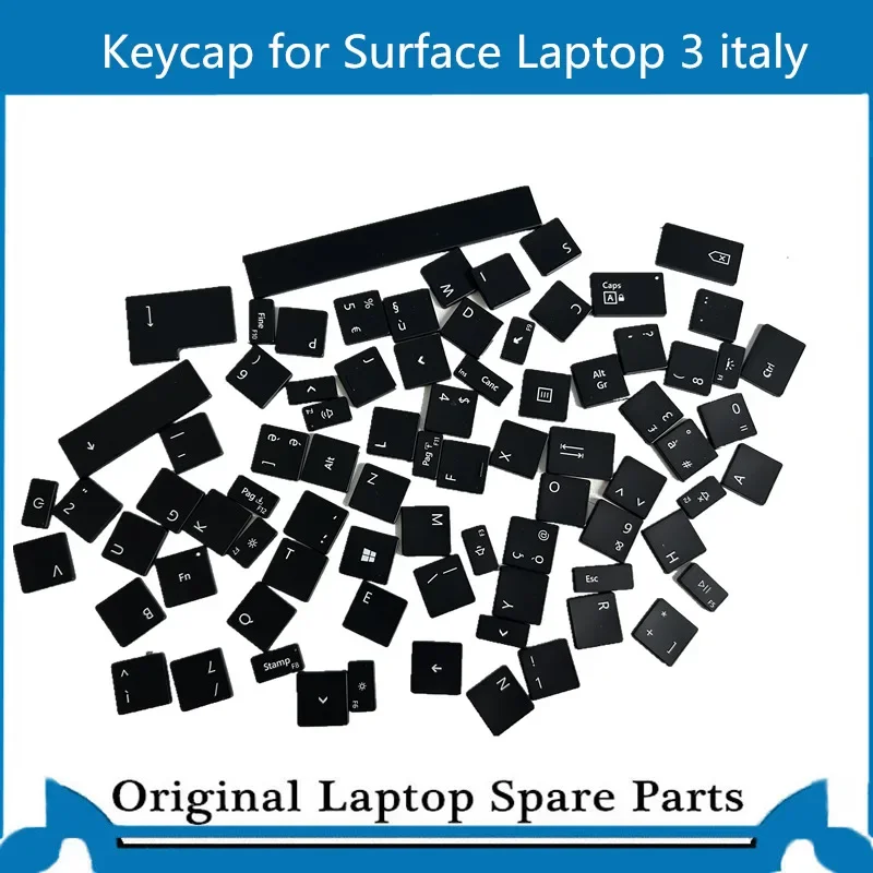 Original For Microsoft Surface Laptop 3 4 1868 1872 Keycap 13.5 inch 15 Keyboard Cap ES IT DE UK PT Black Deutch Free Tool