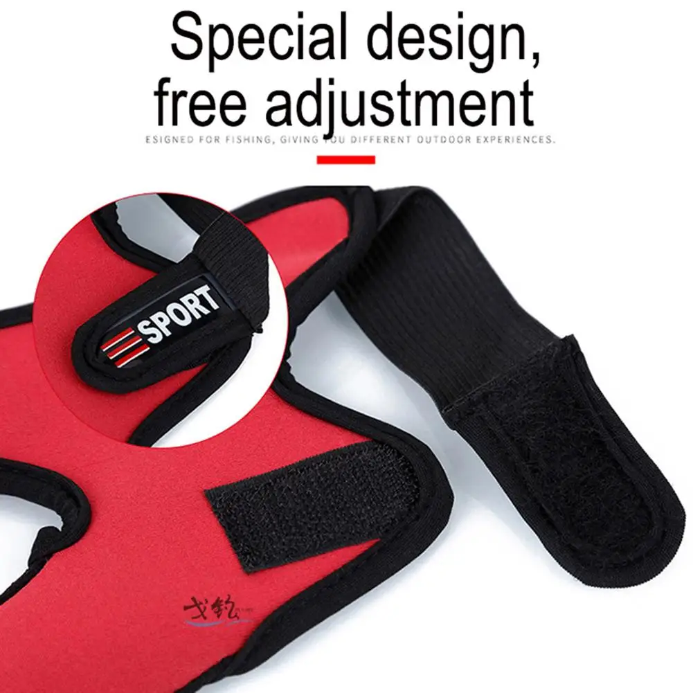 Fishing Gloves 2 Fingers Breathable Gloves Wearable Anti-Slip Fishing Finger Protector fish tackle hunting waterproof