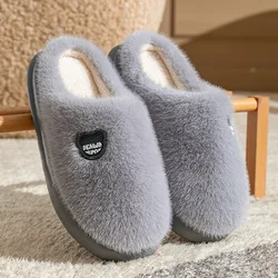 Cozy Plush Unisex Slippers with Ultra Soft Memory Foam and Non - Slip Sole - 40 - 41 (GRAY)