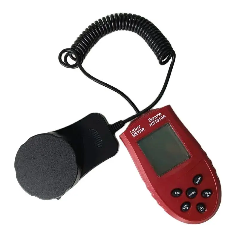 New 200,000 Lux Automatic HS1010A LCD Digital Split Light Luxmeter Tester Illumination Hand-Held Light Luminometer 3