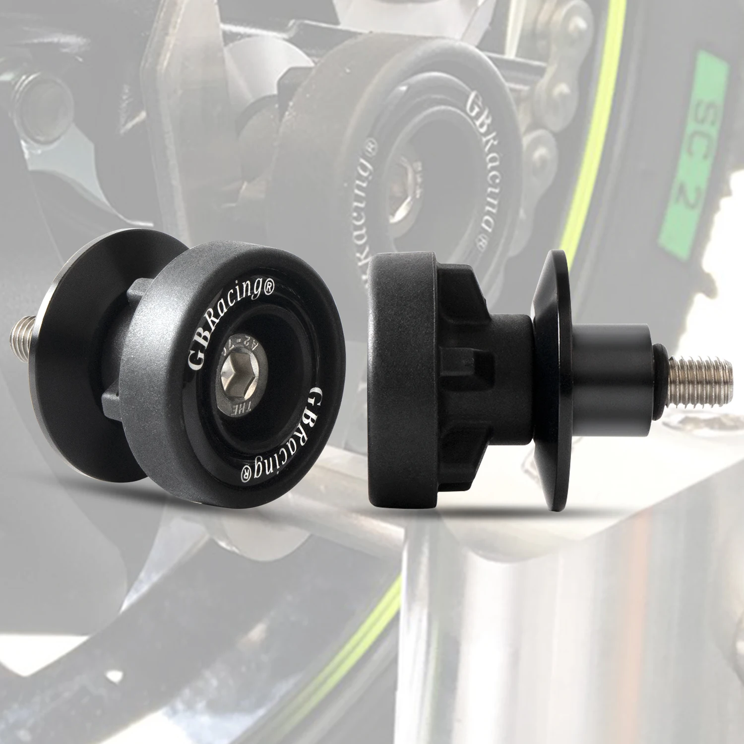 

Motorcycle Swing Arm Spools Swingarm Stand M8 For Kawasaki Ninja 400 636 650 1000SX ZX-6R ZX-10R Z400 Z650 Z900 Z900RS Z1000 ZH2