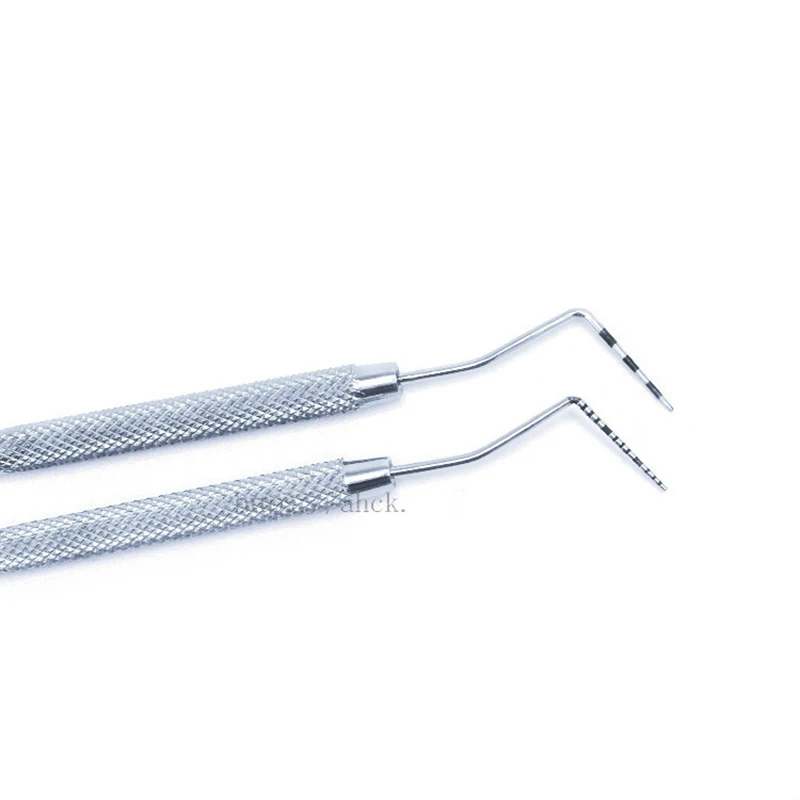 

1pc High Quality Stainless Steel Dental Periodontal Calibration probe with ruler 2 type for your choice