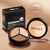 Tri-color Concealer Hidden Pores Cover Blemishes Long Lasting Makeup Holding Decorate Face Brightening Skin Tone Concealer Cream 1