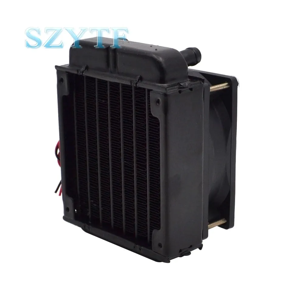 Ventilador do Radiador de Alumínio Incluído Refrigeração a Água Pcs 80 mm 8cm - Imagem 3