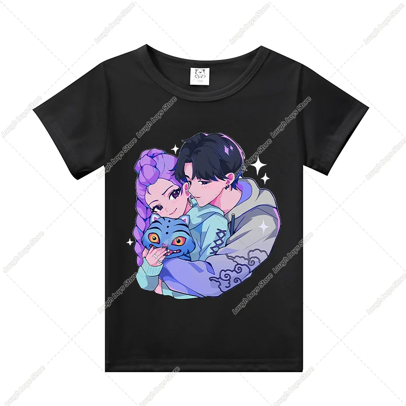 KPOP Demon Hunters Kinder Outfit - T-Shirt & Hose Set