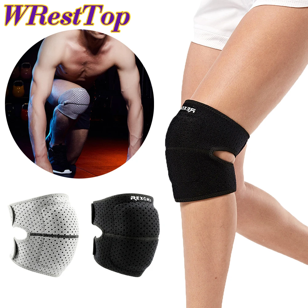 1PcsUnisexElasticKneepadsBreathableAntislipSpongeKneeBraceforVolleyballBasketball