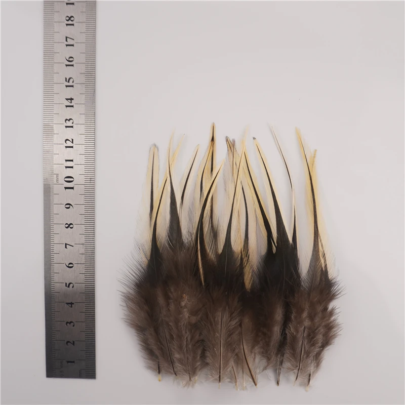 Pheasant Feathers Craft Feathers Natural Feathers Natural Pheasant Feathers for Crafts Chicken Plume Dream Catcher Accessories DIY Jewelry Creation Holiday Handicraft Decorations
