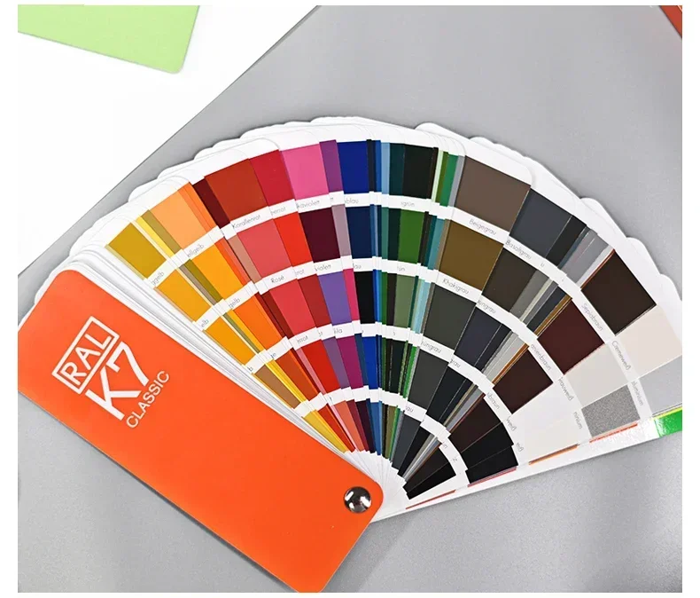 Original Germany RAL color card international standard Ral K7 color chart for paint 213 colors with Gift Box color card chart