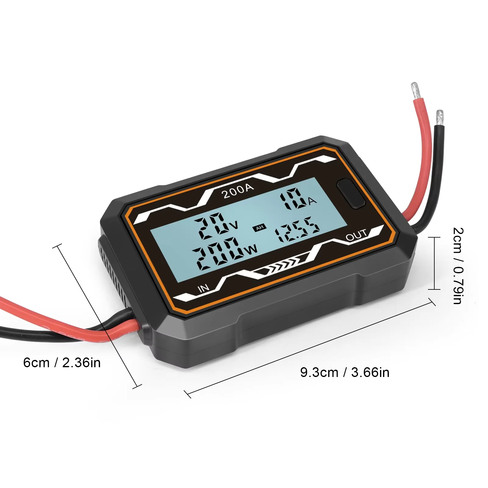 200A Electric Analyzer DC Power Meter 0-60V