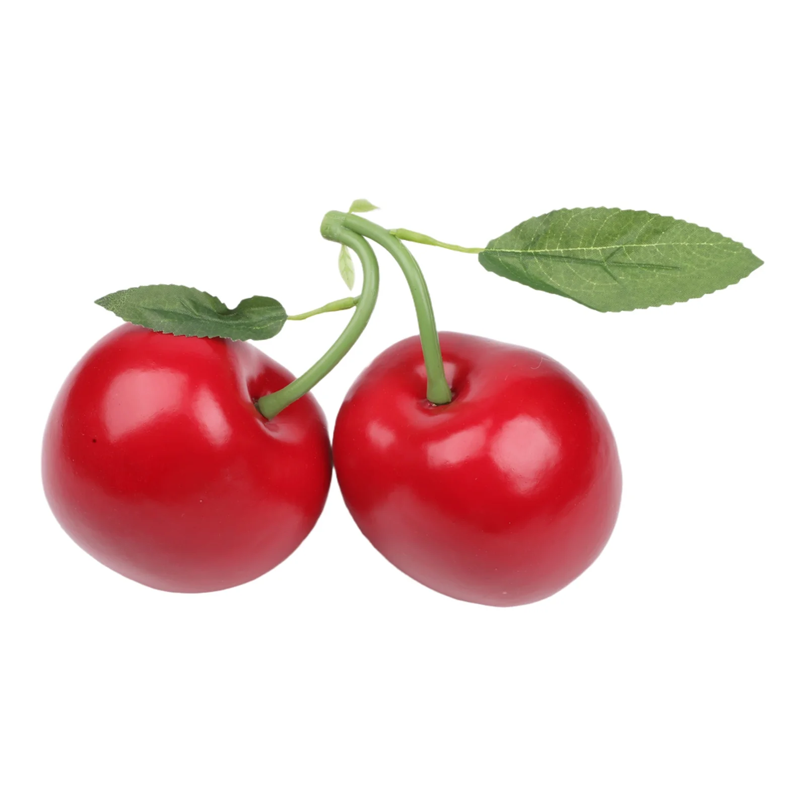 Large Red Artificial Cherry Decor for Photography and Display