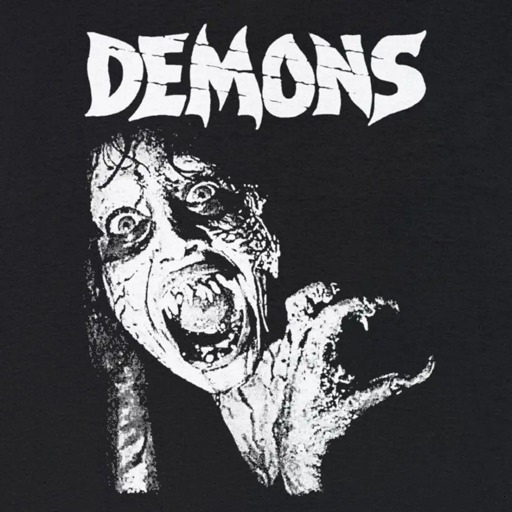 Футболка с изображением демонов, ужасов, Dario, серебристо-культового города живых мертвецов за этапом Фульчи, страшного дома из кладбища, зомби