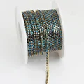 Gold metallic blue
